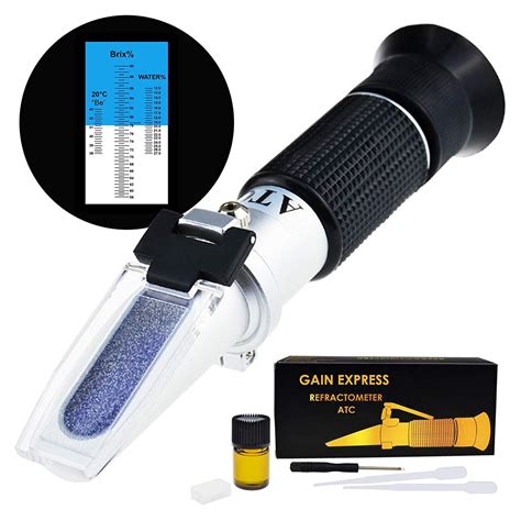 calibration fluid for honey refractometer|refractometer for honey testing.